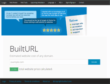 Tablet Screenshot of builturl.com